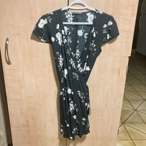 Brandy Melville Floral Wrap Dress